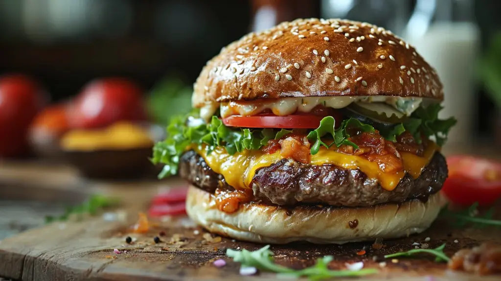 Burger viande