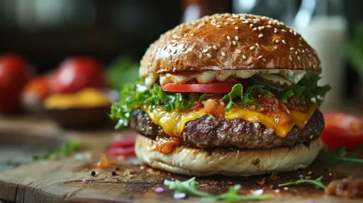 Burger viande