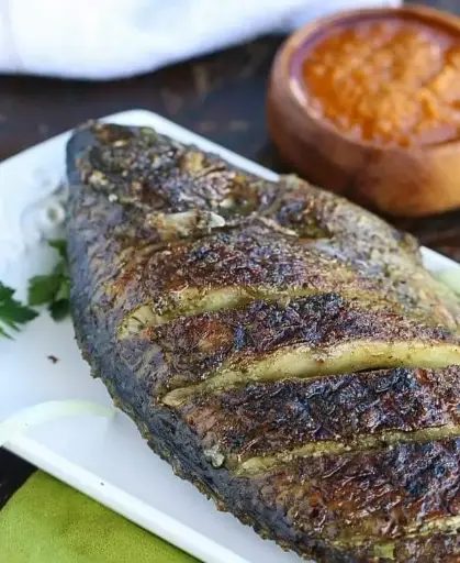 Poisson braisé